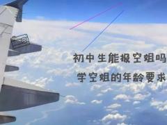 初中生能報空姐嗎？學空姐的年齡要求